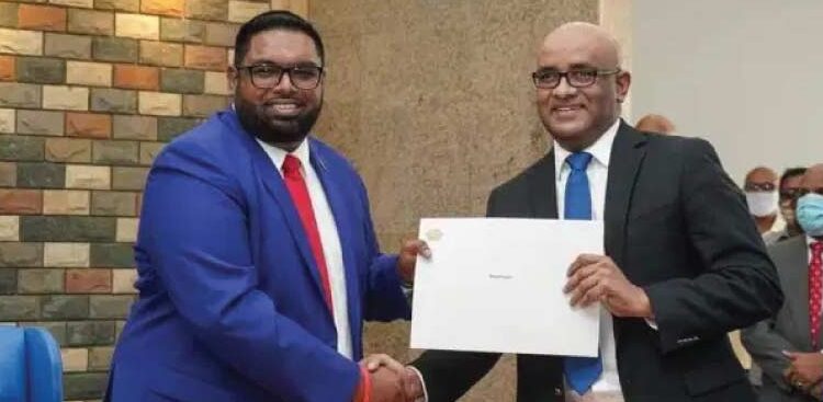 President Irfaan Ali appoints Vice President Bharrat Jagdeo