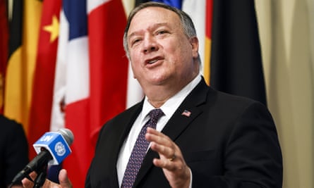 US Secretary of State, Mike Pompeo