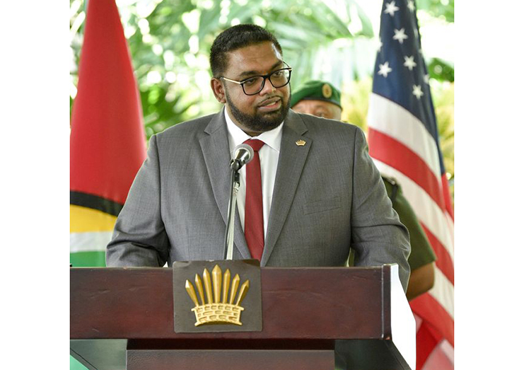 President of Guyana, Dr. Irfaan Ali (OTP photo)