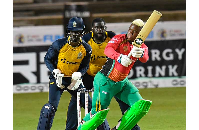 Shimron Hetmyer cracked an unbeaten 56 to see Guyana Amazon Warriors home in the small chase