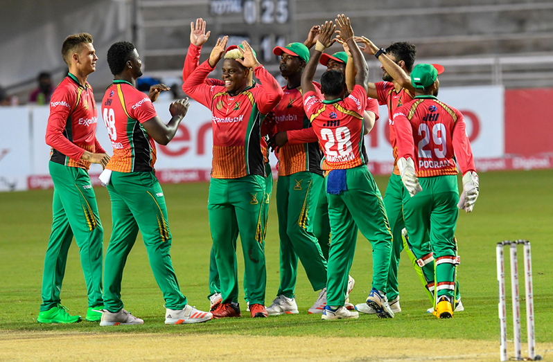 The Amazon Warriors pummeled the Barbados Tridents