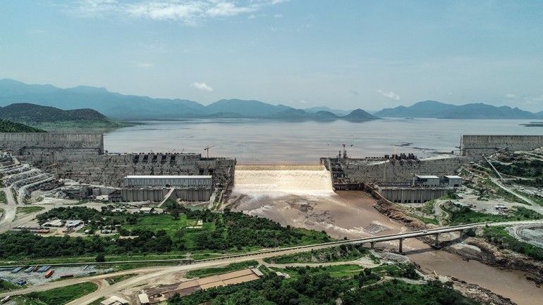 The Grand Ethiopian Renaissance Dam has been a subject of an ongoing dispute between Egypt, Ethiopia, and Sudan [File: Adwa Pictures/AFP]
