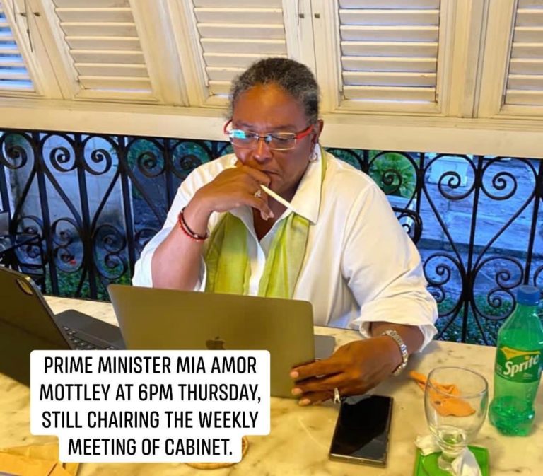 Barbados Prime Minister, Mia Mottley
