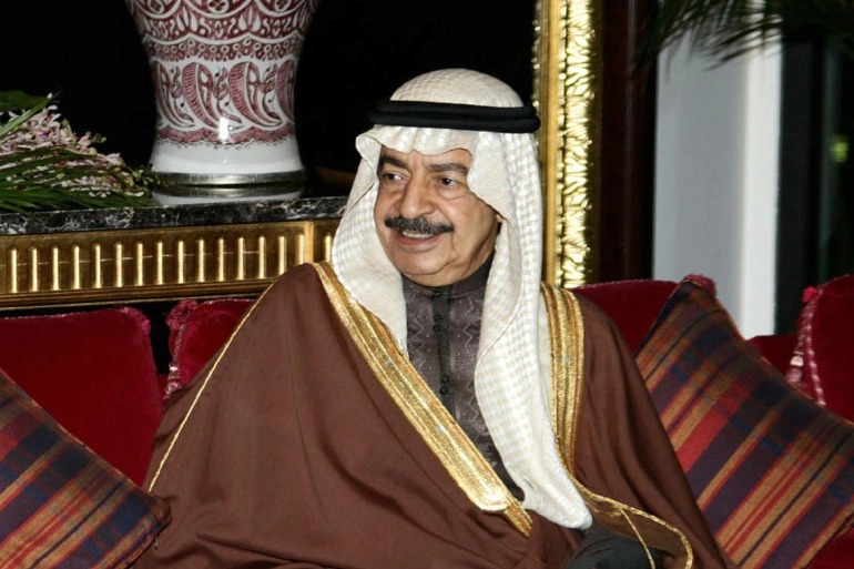 Sheikh Khalifa's power and wealth could be seen everywhere in Bahrain [File: Ayman Trawi/AFP]