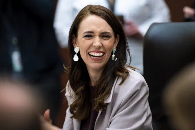 New Zealand Prime Minister Jacinda Ardern was sworn in for a second term on Friday [Dave Lintott/AFP]