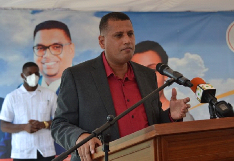 Minister of Housing and Water, Hon. Collin Croal