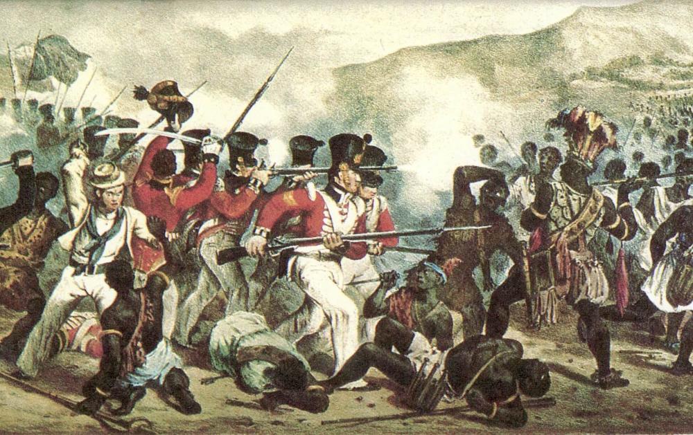 Anglo-Ashanti resistance war, c. 1824