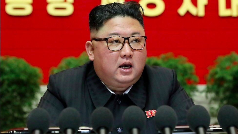 North Korean leader Kim Jong-un said US policy towards his country "will never change" (Reuters)