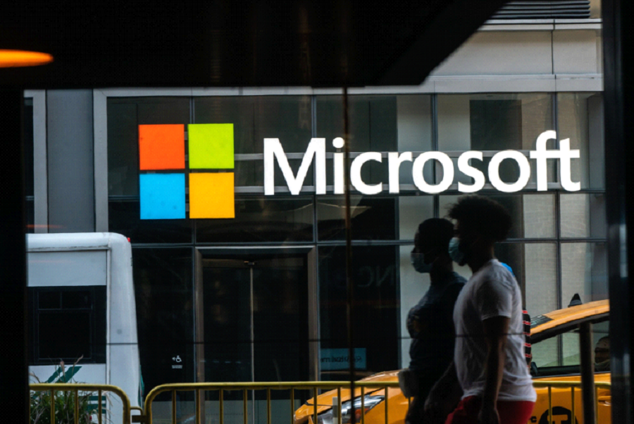 Microsoft said on Thursday it had detected unusual activity with a small number of internal accounts but upon investigating, discovered no changes had been made [File: Bloomberg]