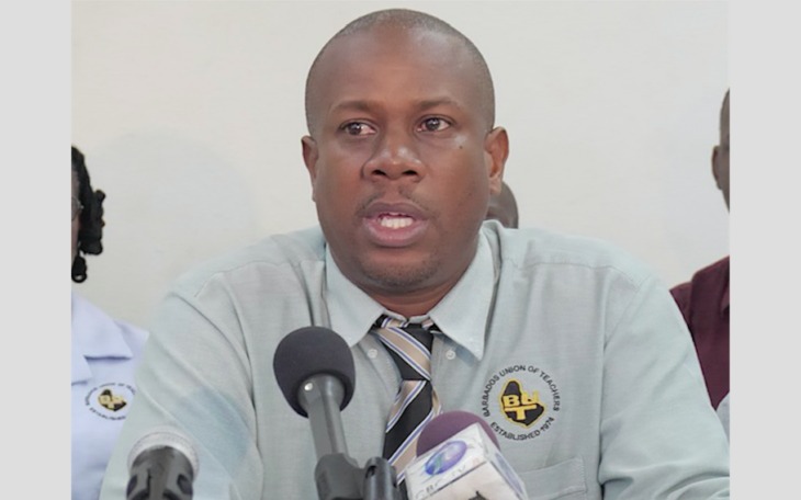 President of the Barbados Union of Teachers (BUT) Pedro Shepherd (Barbados Today)