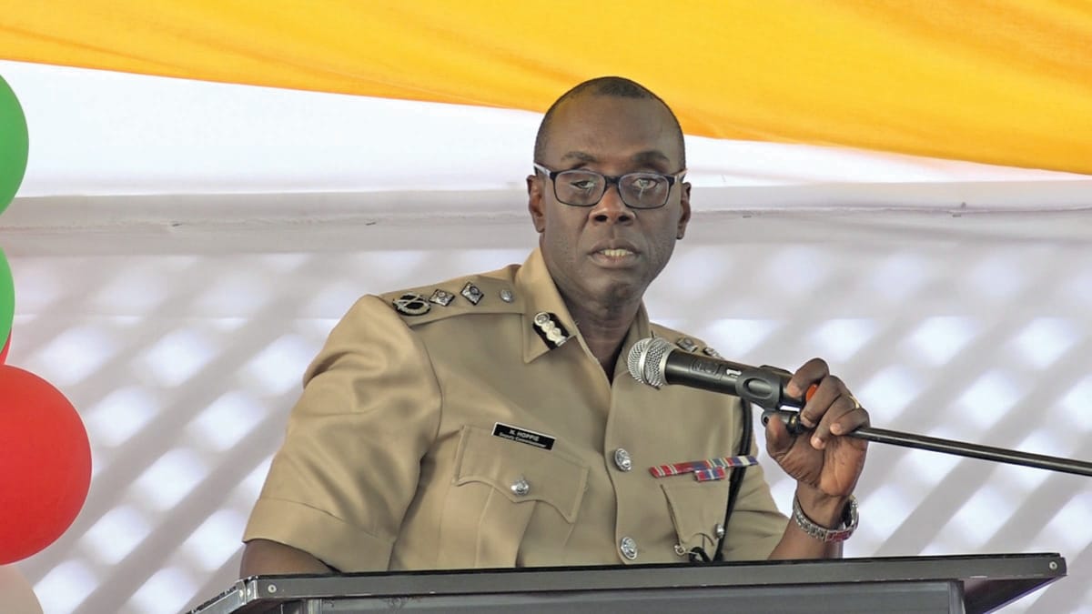 Acting Commissioner of Police, Nigel Hoppie 