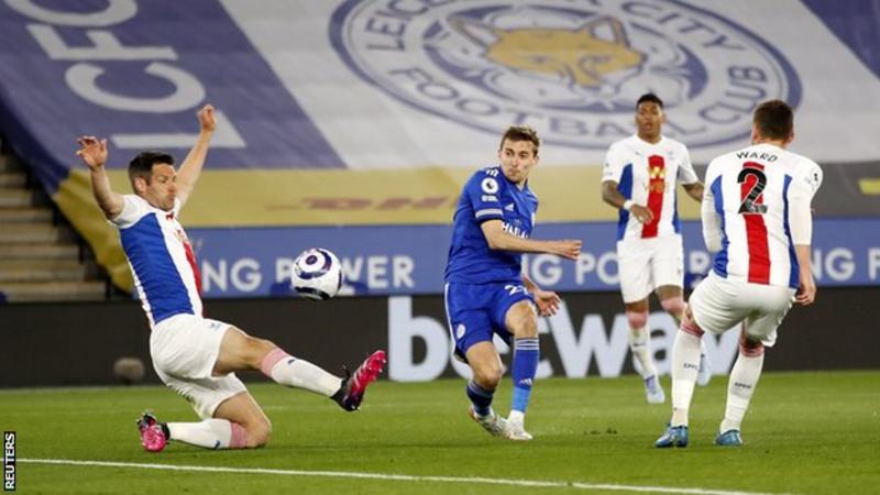 This was Timothy Castagne's second goal for Leicester, but his first since the opening game of the season