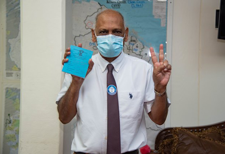 Advisor to the Ministry of Health, Dr. Leslie Ramsammy (DPI photo)