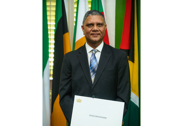 Chairman, GPL Board, Maurice Gajadhar