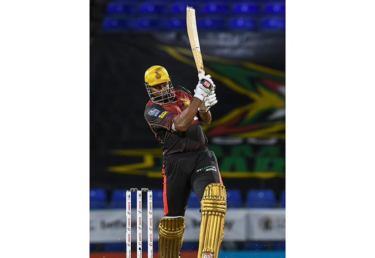 Pollard scored an unbeaten 58 in his side’s victory over the Barbados Royals