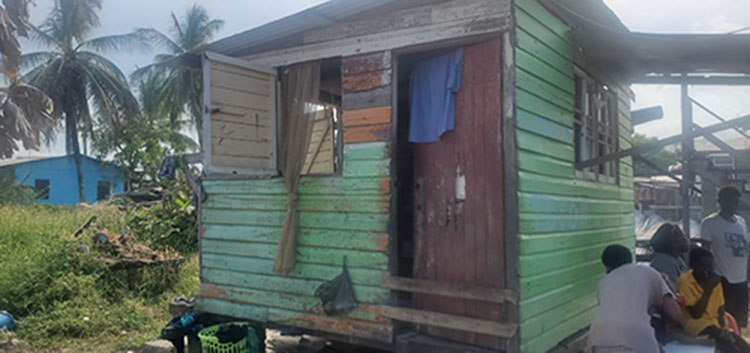 For the past five years, 18-year-old Kayah Dodson has been living in this shack