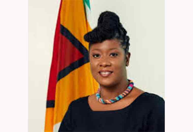 Shadow Minister of Foreign Affairs Amanza Walton-Desir