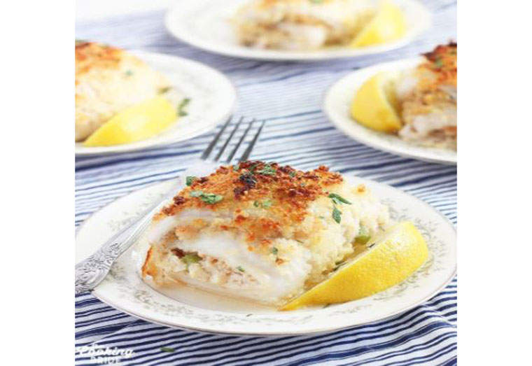 Recipe | Cornbread and shrimp stuffed catfish fillets