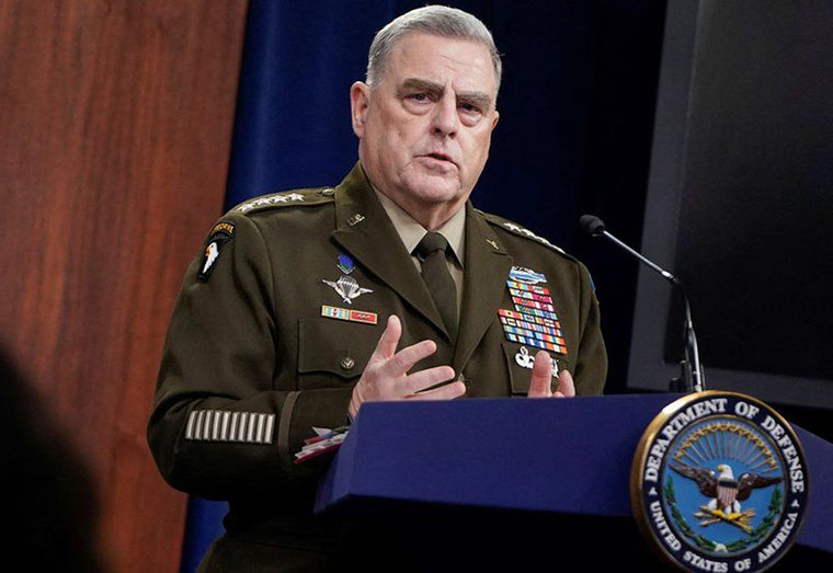 General Mark Milley said a Russian invasion of Ukraine would be "horrific"
