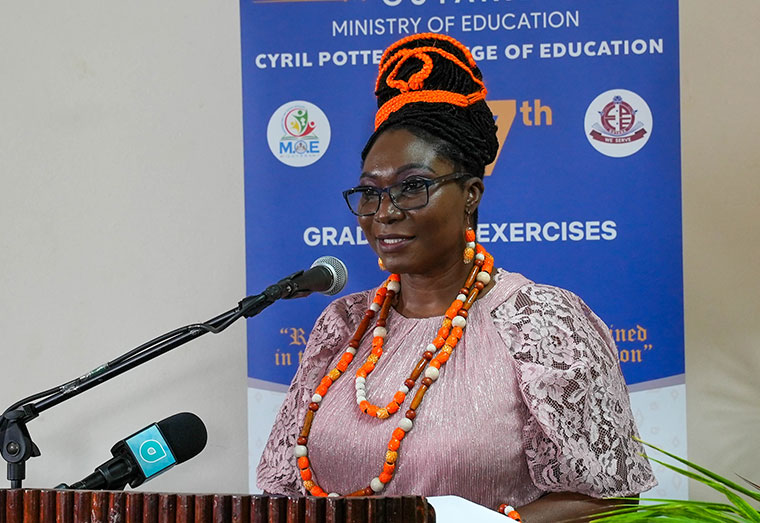 Principal of CPCE, Dr. Viola Rowe