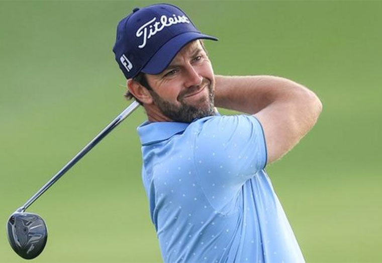 Jamieson has led in all three rounds of the 2022 HSBC Abu Dhabi Championship (GETTY IMAGES)