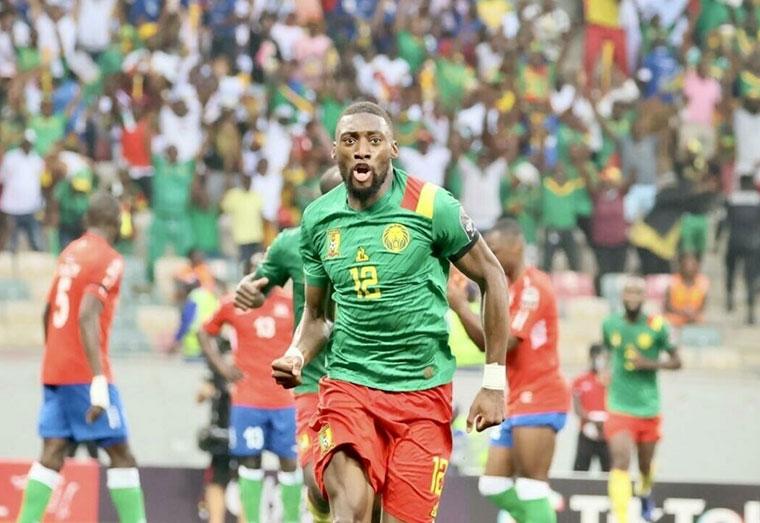 Karl Toko Ekambi scored two second-half goals