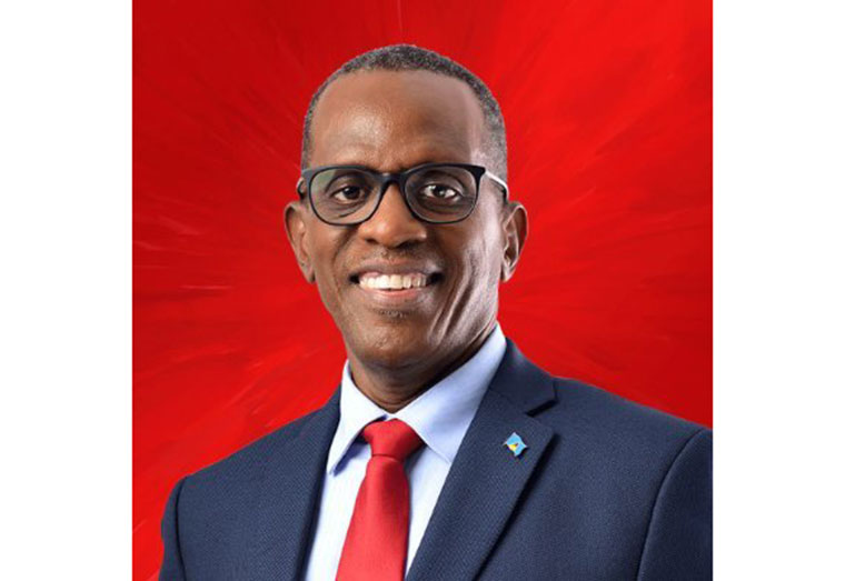 St Lucia Prime Minister Phillip J. Pierre