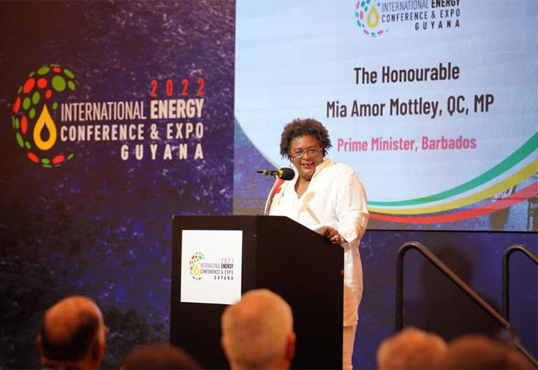 Prime Minister of Barbados, Mia Mottley (Office of the President Photo)