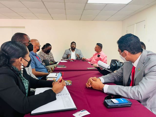Representatives of Guyana’s delegation met with Senior Executives of the Barbados Manufacturing Association on 26th May 2022 ahead of Agrofest 2022