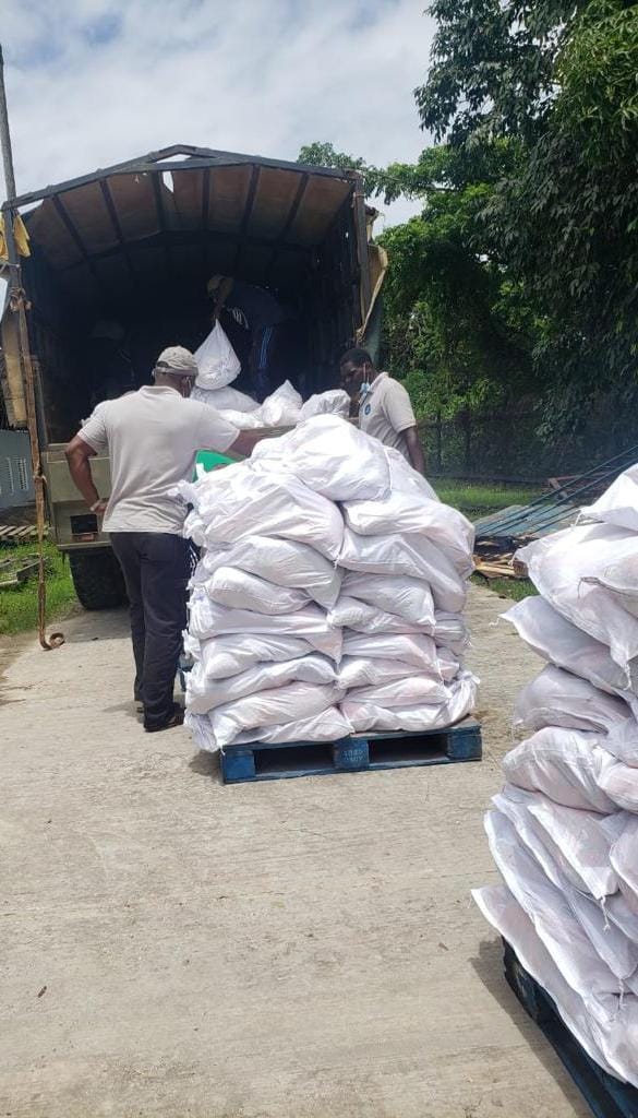 Flood Relief Supplies sent to several Regions countrywide