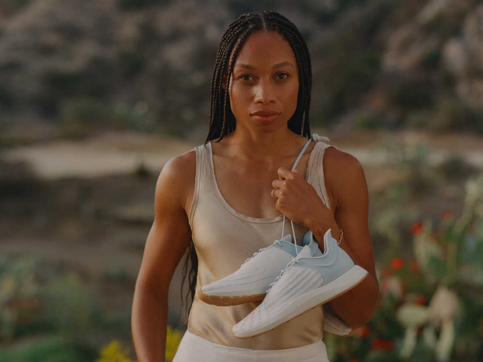 Allyson Felix is the most decorated US track and field athlete in history. Harrison Boyce/Saysh/ID PR