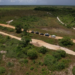 Aerial view of the site