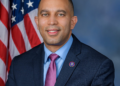 U.S Democratic House Leader Rep Hakeem Jeffries