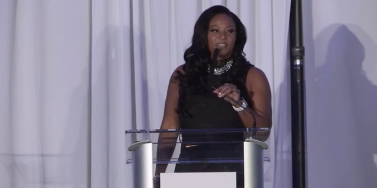 Dr. Trisha Bailey, who sports a net worth of $700 million has made the largest athletic donation in the history of the University of Connecticut. (Screenshot: Youtube)