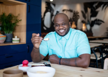 Tavel Bristol-Joseph. (Julia Keim/Eater Austin)
