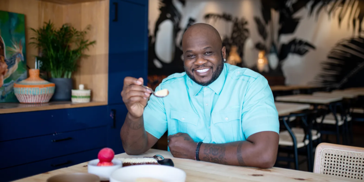 Tavel Bristol-Joseph. (Julia Keim/Eater Austin)