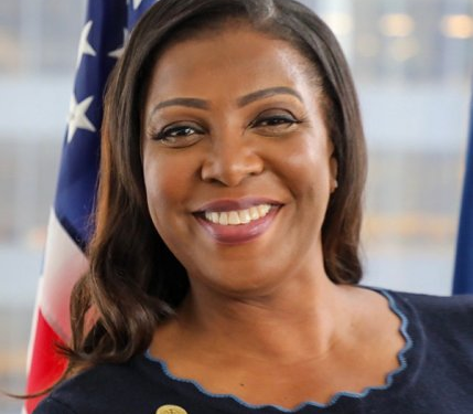 New York State Attorney General Letitia James