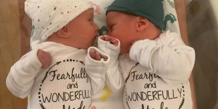 Lydia Ann and Timothy Ronald Ridgeway were born on 31 October 2022