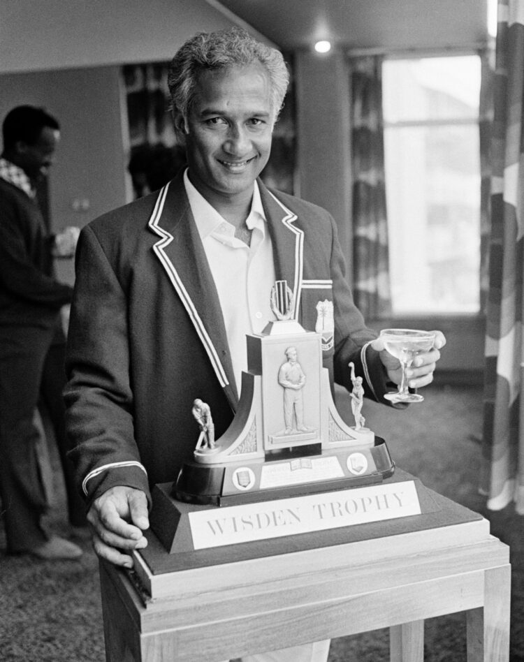 Skipper Kanhai beams as West Indies defeat England, and wins the Wisden Trophy, symbol of conquest over England