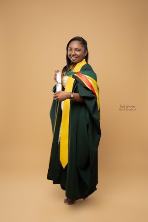 Sarah Bowman (University of Guyana 2022 Graduation)