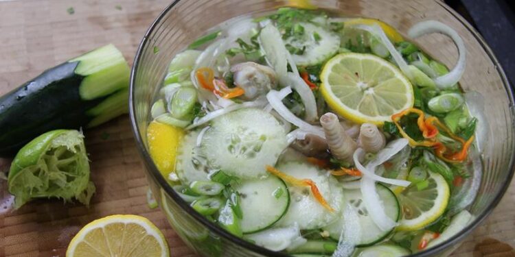 Chicken Foot Souse | Image Source: http://caribbeanpot.com/how-to-make-caribbean-chicken-foot-souse/
