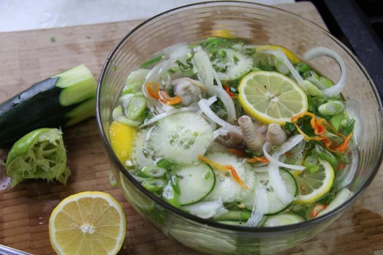 Chicken Foot Souse | Image Source: http://caribbeanpot.com/how-to-make-caribbean-chicken-foot-souse/