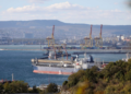 FILE - An oil tanker is moored in Novorossiysk, Russia, Oct. 11, 2022. The European Union reached a deal Friday for a $60-per-barrel price cap on Russian oil.
