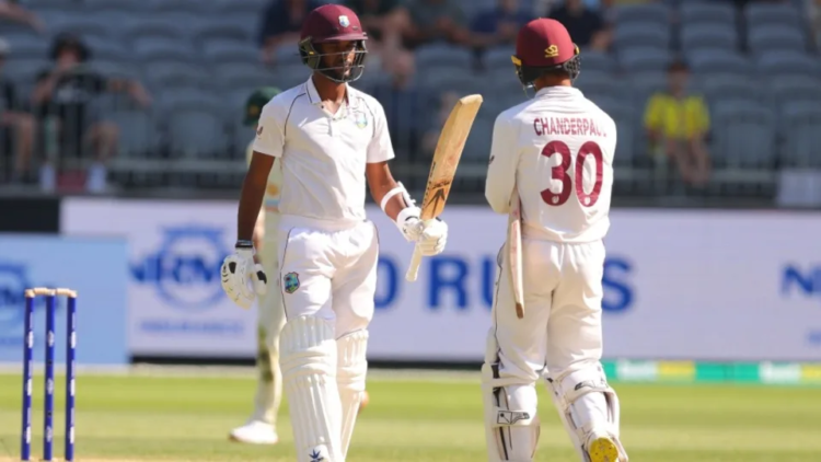 Kraigg Brathwaite and Tagenarine Chanderpaul were the major positives for the visitors  •  Getty Images