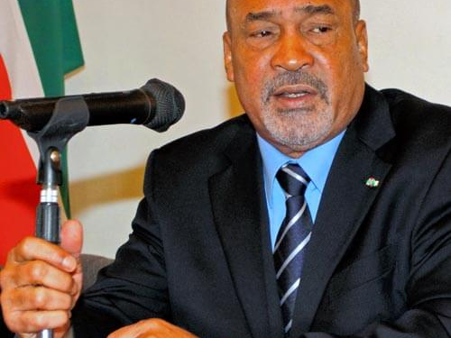 Former Suriname President, Desi Bouterse (Associated Press/Edward Troon, file)