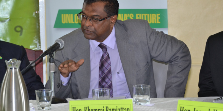 AFC Leader and Member of Parliament, Mr. Khemraj Ramjattan