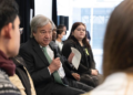 UN Photo/Evan Schneider At the UN Biodiversity Conference (COP15) in Montreal, Canada, Secretary-General António Guterres meets with youth representatives to discuss the role of youth in supporting a just and equitable post-2020 global biodiversity framework.