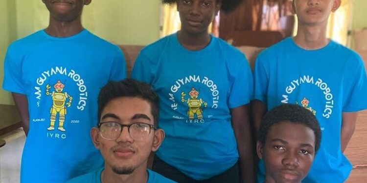 The Elites (Sitting: Sajjaad Ishmael and Jayden Robin. At the back: Daniel Lewis, Lenisha McAlmont and Zaki Ishamel) (Bradley Downer Photo)