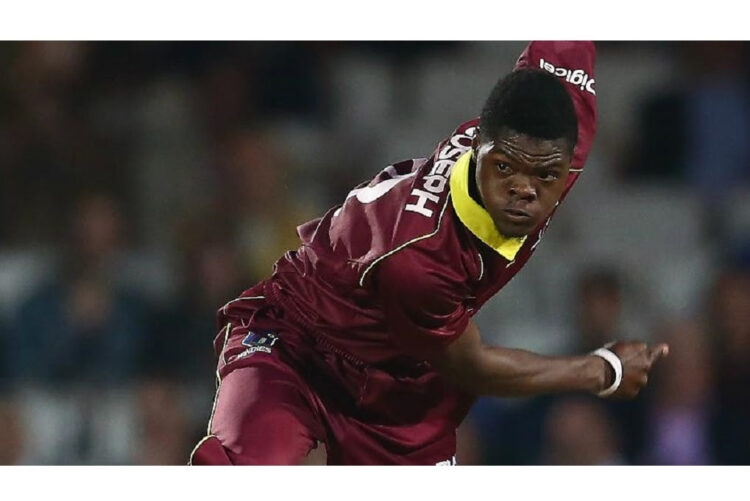 West Indies fast bowler Alzarri Joseph ( ICC Cricket)