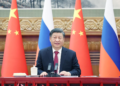 Chinese President Xi Jinping meets with Russian President Vladimir Putin via video link in Beijing, capital of China, Dec. 30, 2022. (Xinhua/Yao Dawei)